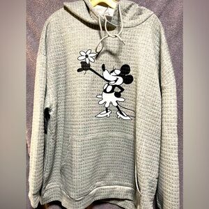 Minnie Mouse hoodie (waffle material) NWOT